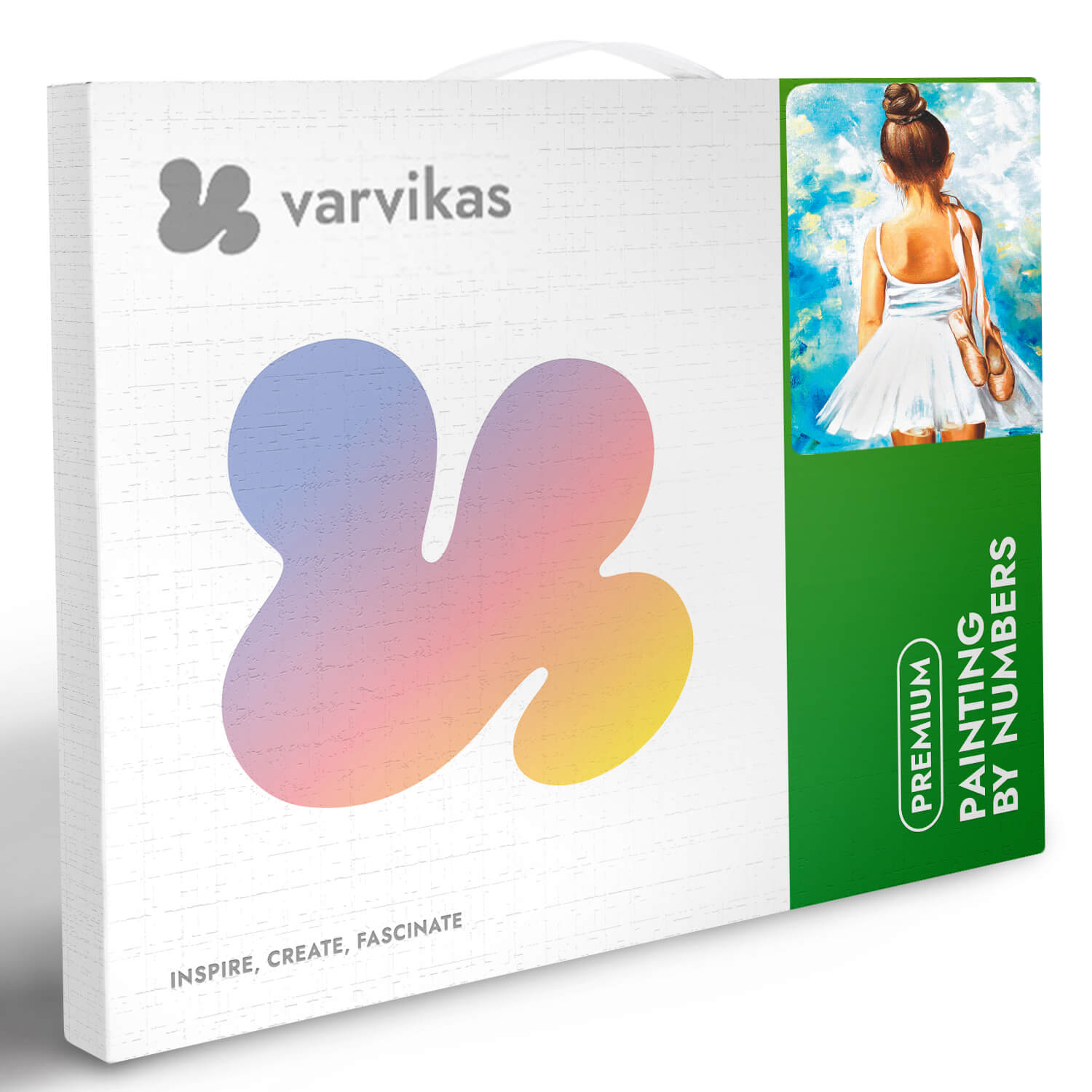 Paint by Numbers 40x50 cm | Little ballerina (MG2054e) – Painting by numbers | Varvikas.Shop