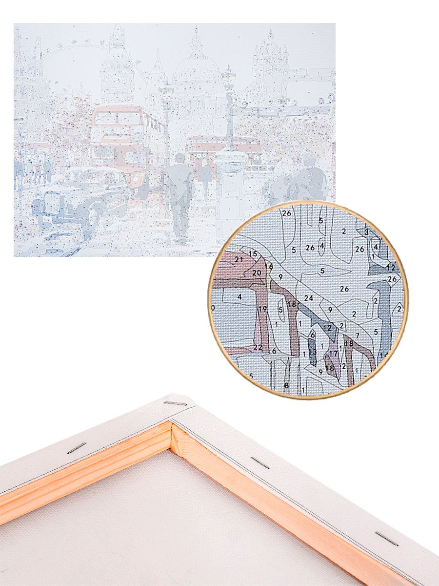 Paint by Numbers 40x50 cm | London Street (MG2204e) – Painting by numbers | Varvikas.Shop