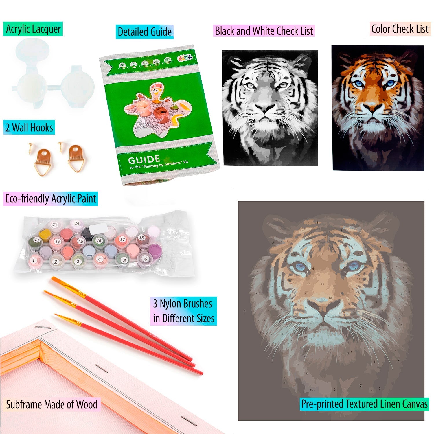 Paint by Numbers 40x50 cm | Lord (MG2121e) – Painting by numbers | Varvikas.Shop