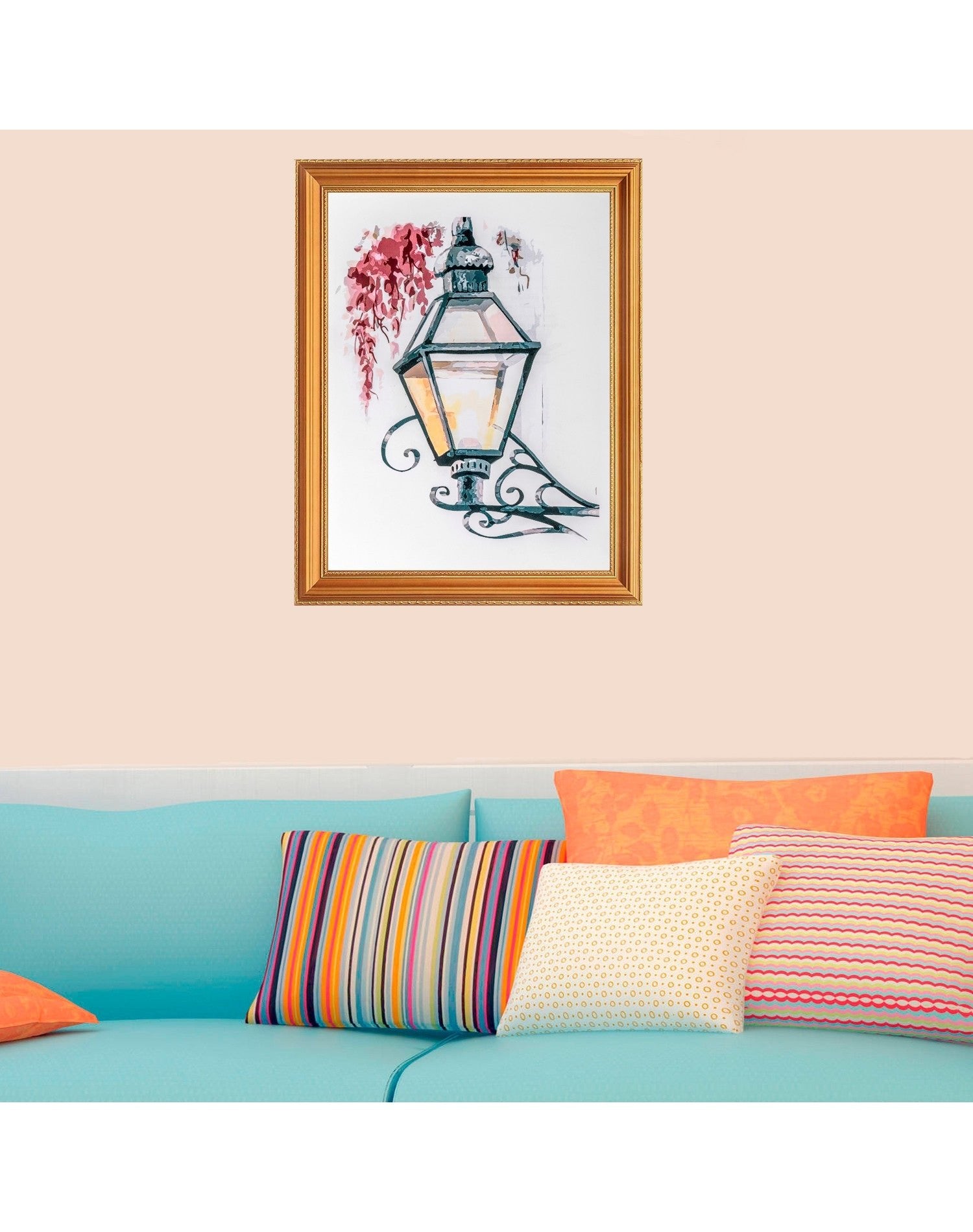 Paint by Numbers 40x50 cm | Mysterious light (MG2067e) – Painting by numbers | Varvikas.Shop