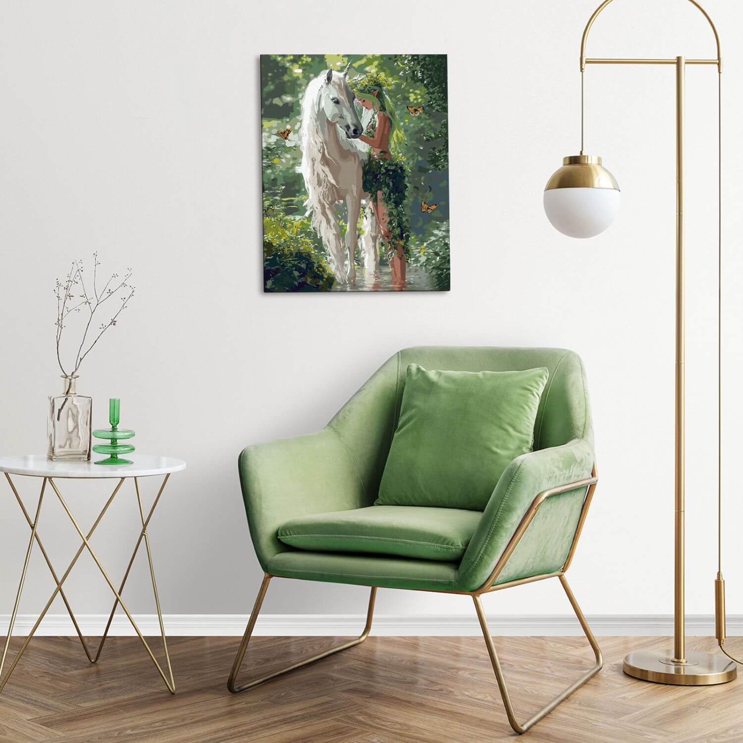 Paint by Numbers 40x50 cm | Mystic Alliance (MG2516e) – Painting by numbers | Varvikas.Shop