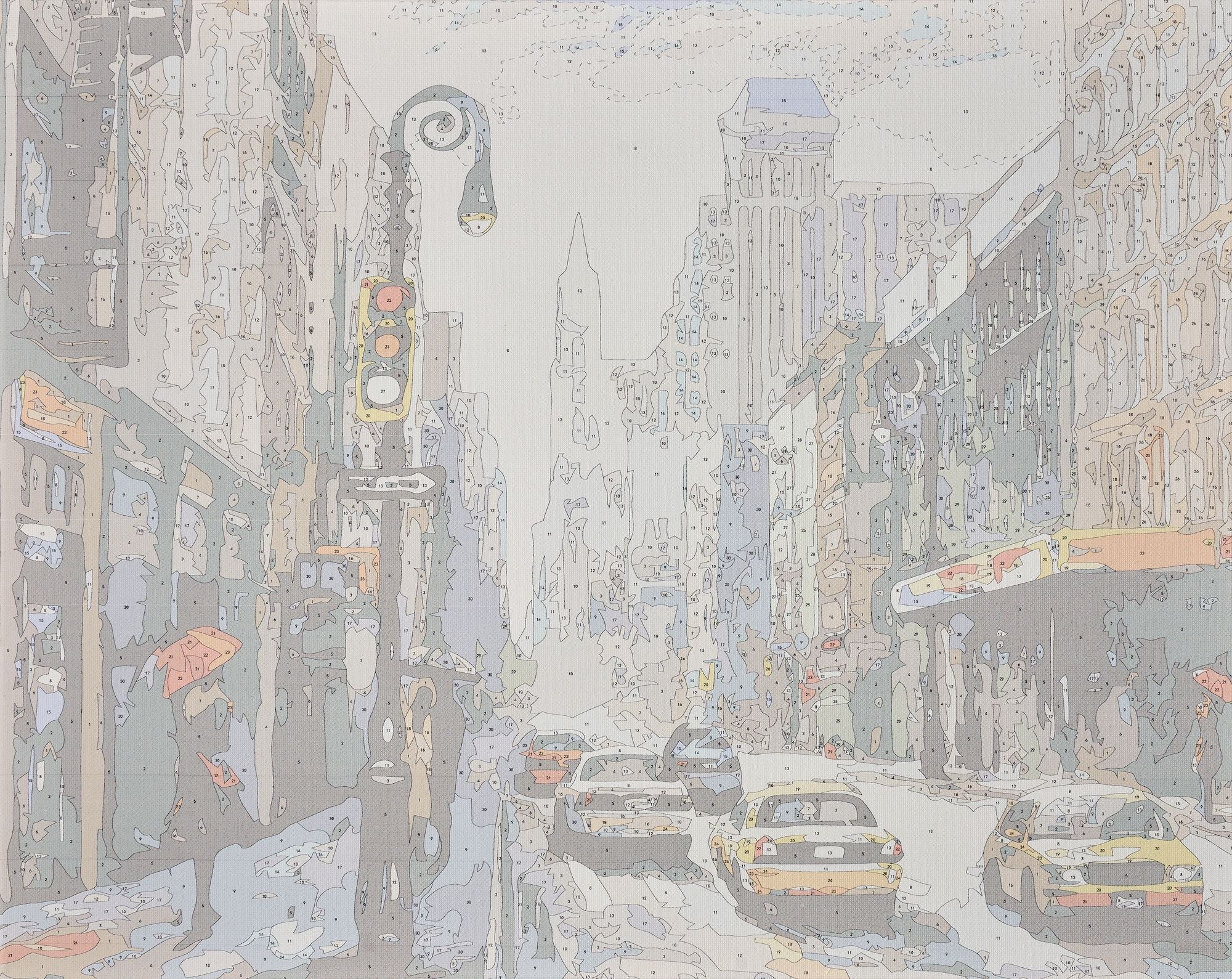 Paint by Numbers 40x50 cm | New York City (MG2407e) – Painting by numbers | Varvikas.Shop