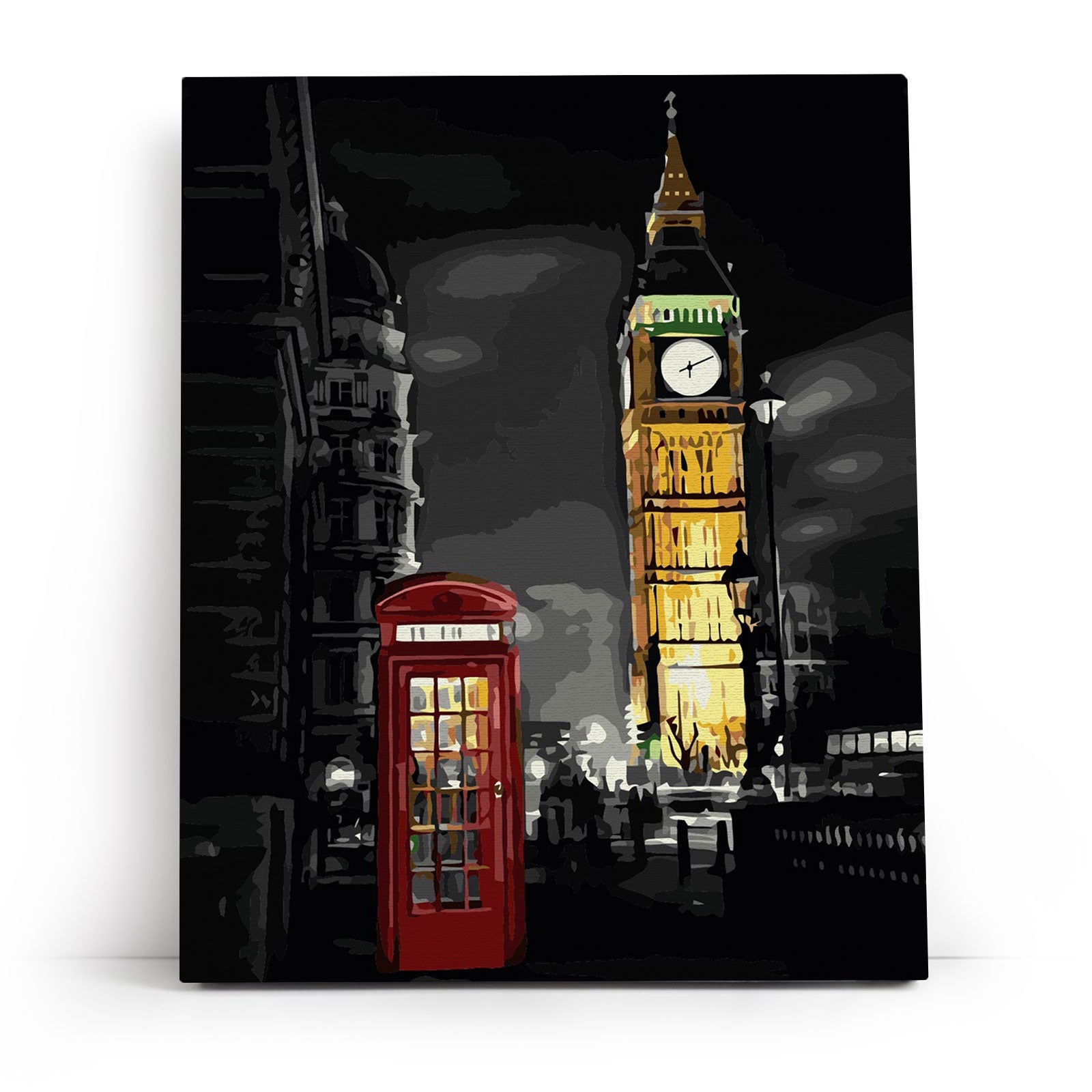Paint by Numbers 40x50 cm | Night in London (MG2463e) – Painting by numbers | Varvikas.Shop