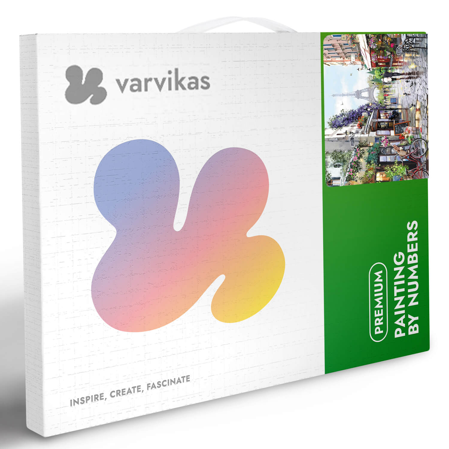 Paint by Numbers 40x50 cm | Paris in Spring (MG2206e) – Painting by numbers | Varvikas.Shop