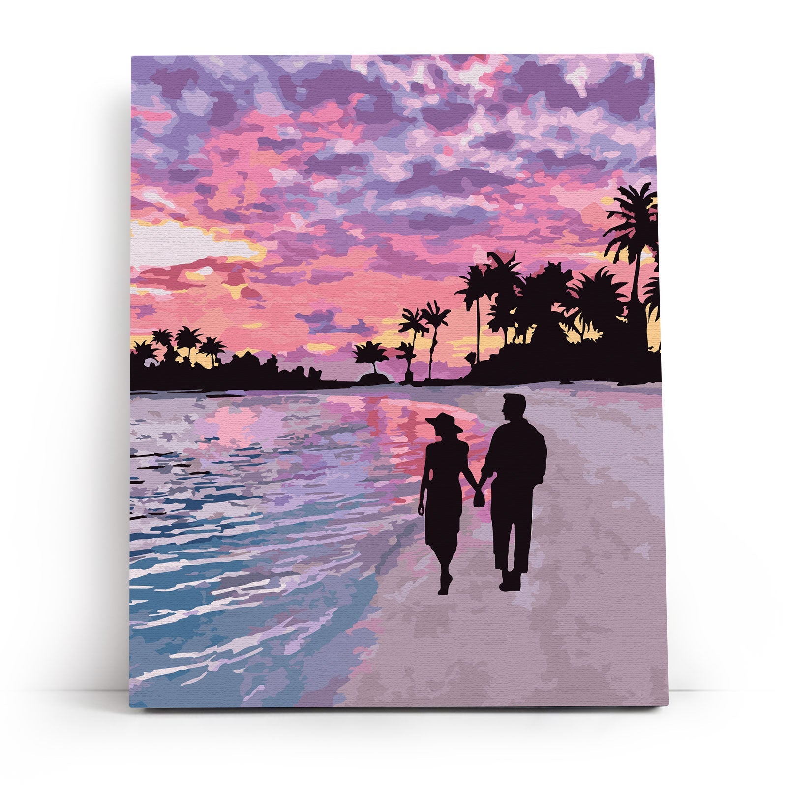 Paint by Numbers 40x50 cm | Romantic walk (MG2486e) – Painting by numbers | Varvikas.Shop
