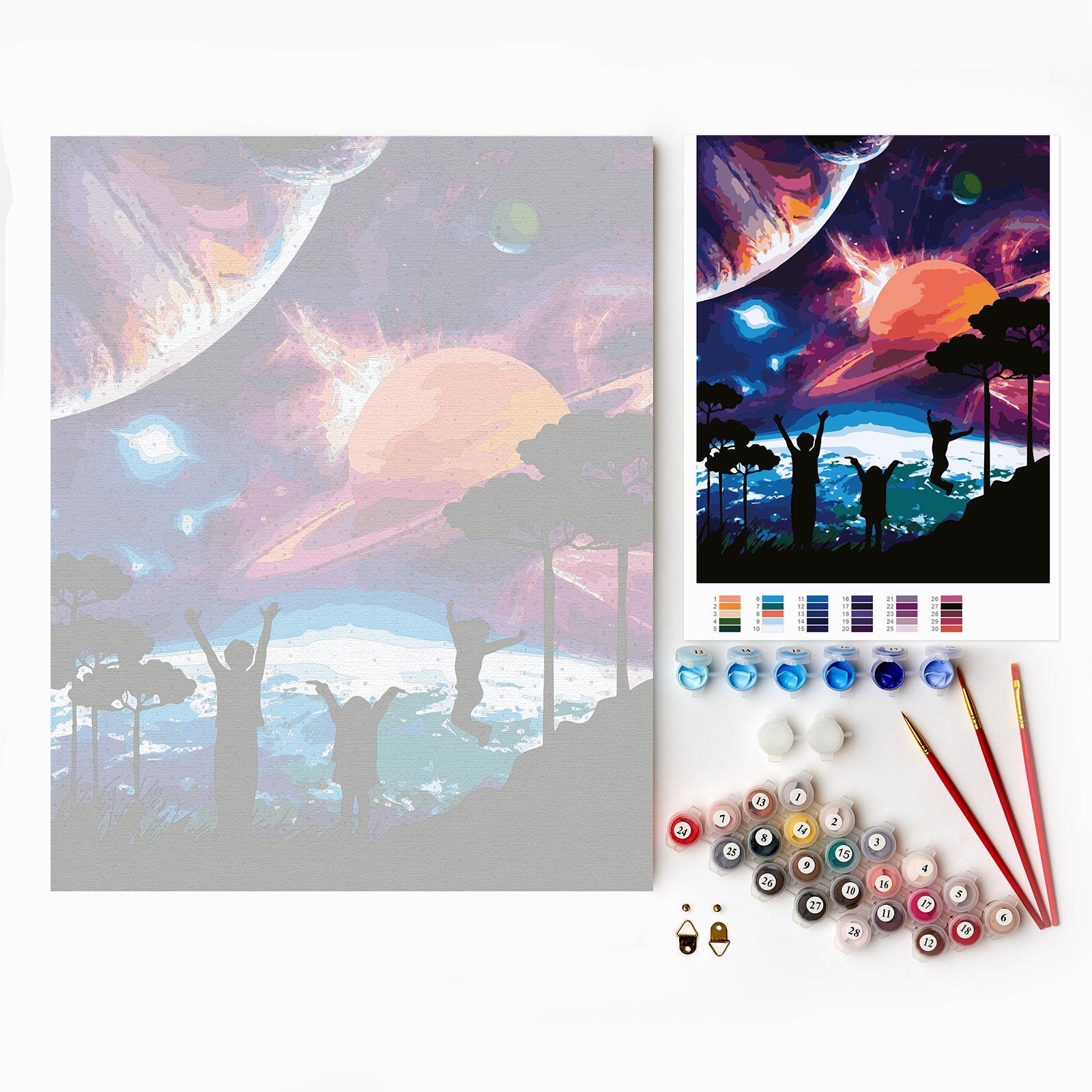 Paint by Numbers 40x50 cm | Serenity (MG2448e) – Painting by numbers | Varvikas.Shop