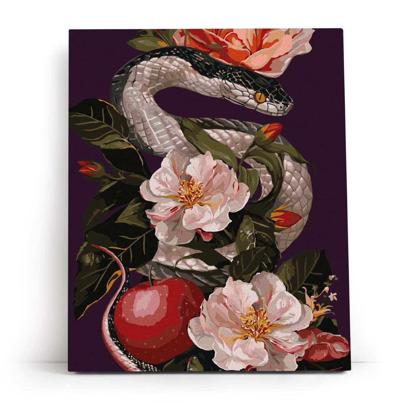 Paint by Numbers 40x50 cm | Serpent in Bloom (MG2500e) – Painting by numbers | Varvikas.Shop
