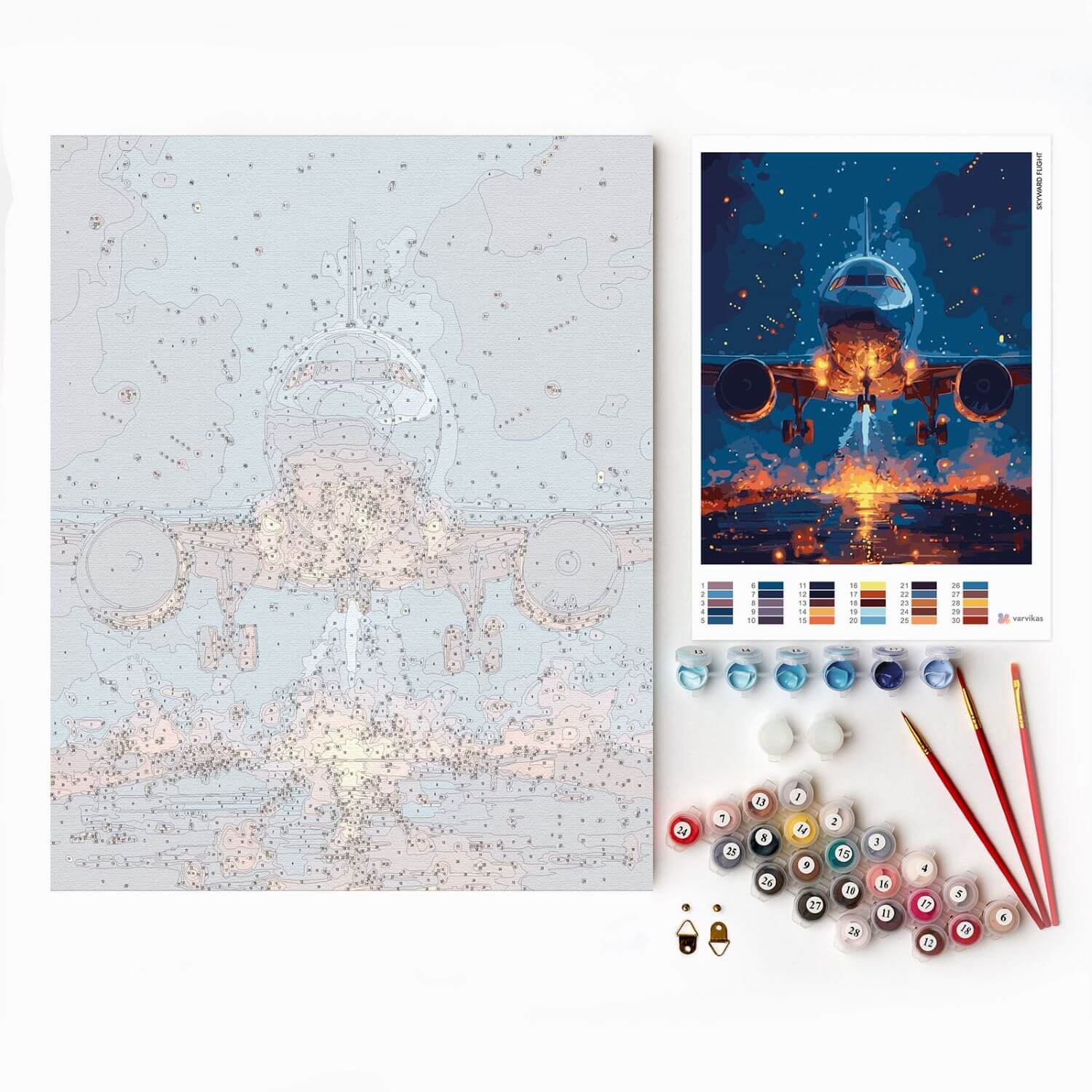 Paint by Numbers 40x50 cm | Skyward Flight (MG2513e) – Painting by numbers | Varvikas.Shop