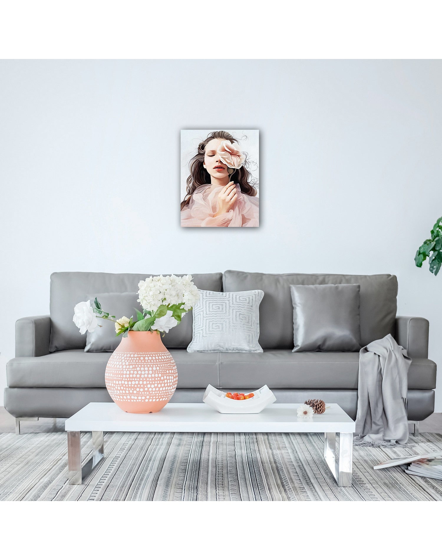 Paint by Numbers 40x50 cm | Tender beauty (MG2111e) – Painting by numbers | Varvikas.Shop