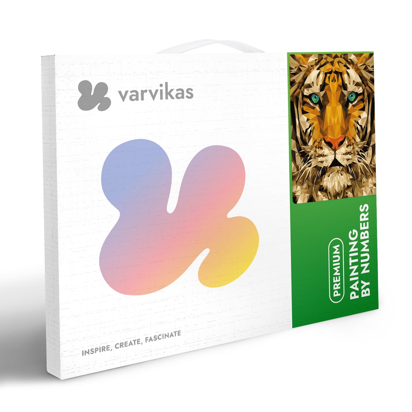 Paint by Numbers 40x50 cm | Tiger (MG2436e) – Painting by numbers | Varvikas.Shop