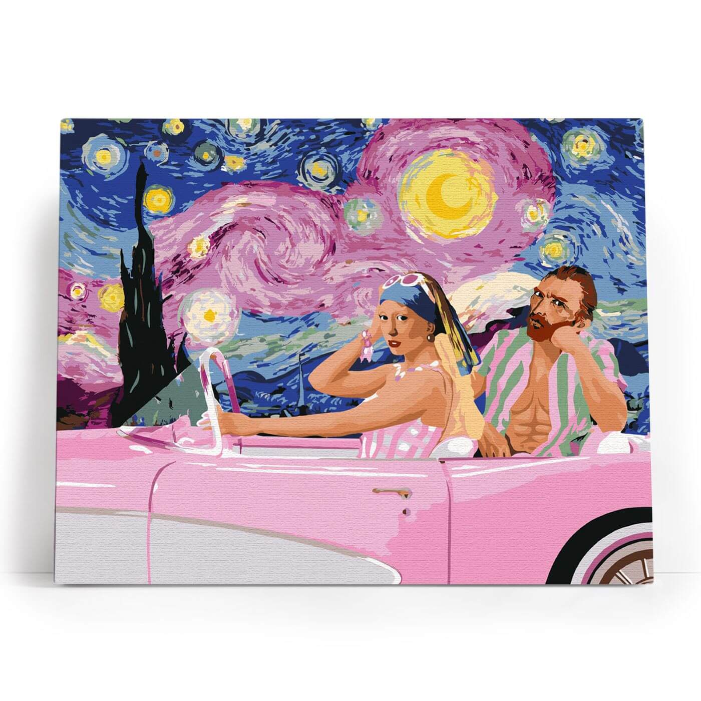 Paint by Numbers 40x50 cm | Time travel (MG2479e) – Painting by numbers | Varvikas.Shop