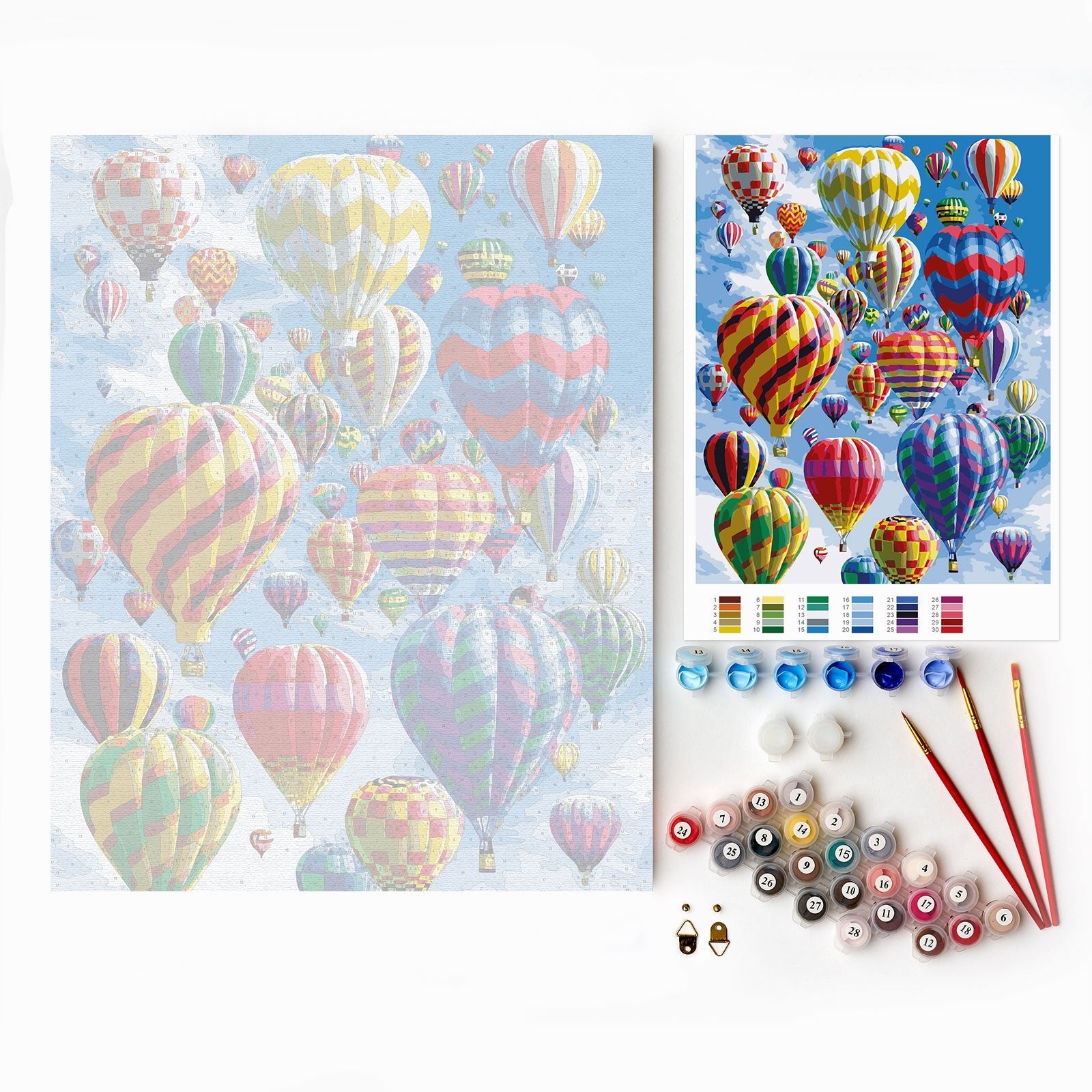 Paint by Numbers 40x50 cm | Towards desires (MG2445e) – Painting by numbers | Varvikas.Shop