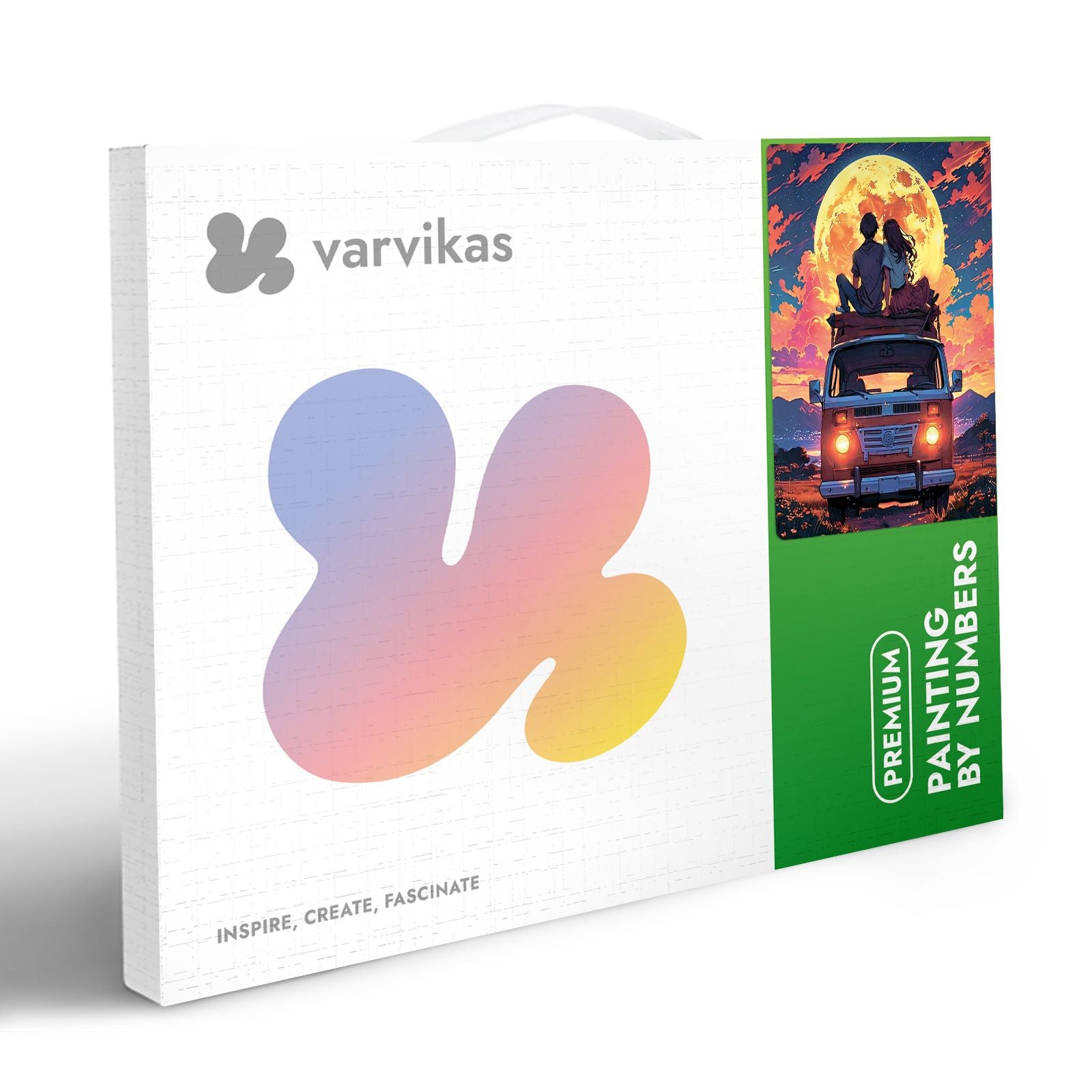 Paint by Numbers 40x50 cm | Under the Full Moon (MG2510e) – Painting by numbers | Varvikas.Shop