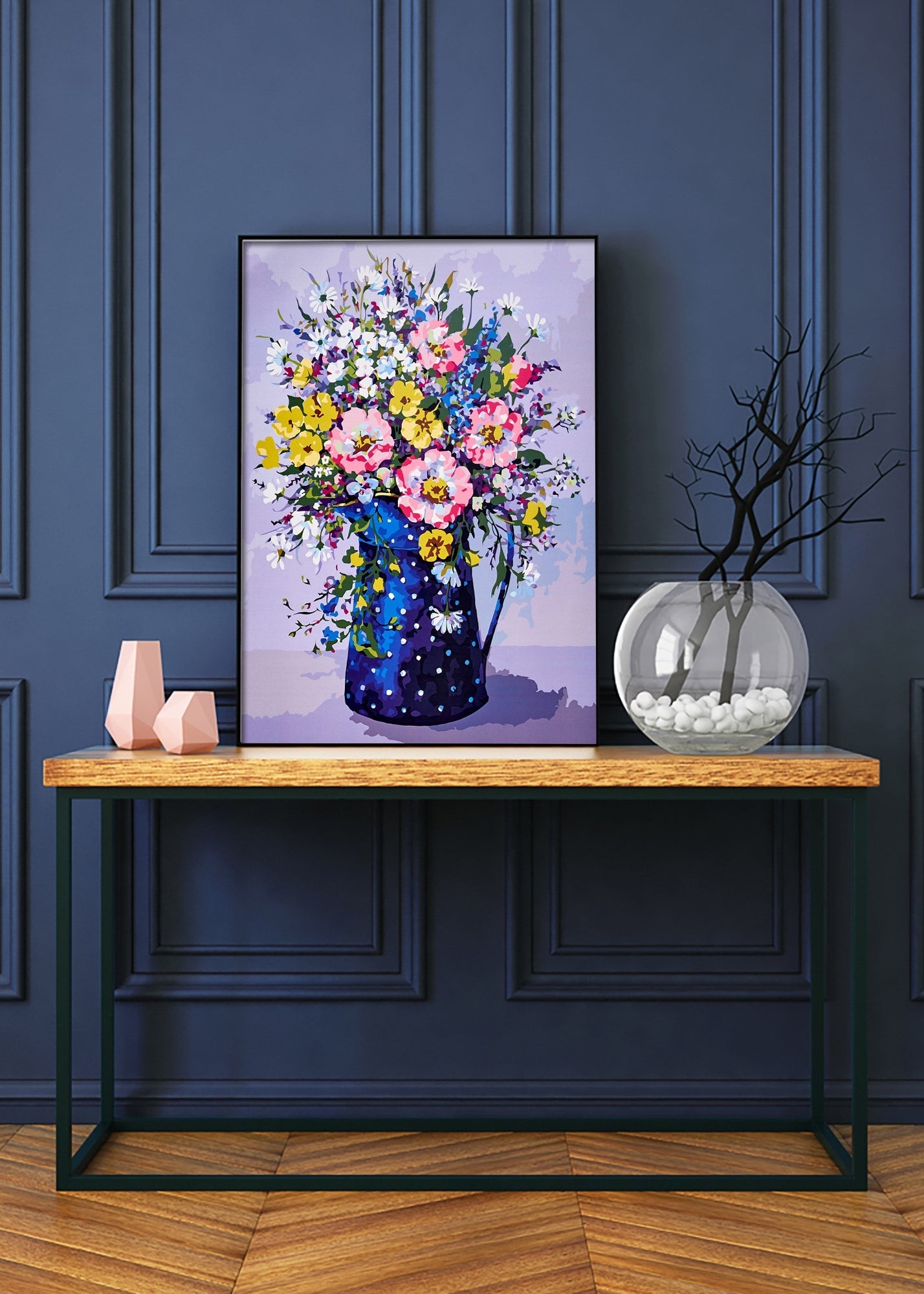 Paint by Numbers 40x50 cm | Wildflower Bouquet (MG2180e) – Painting by numbers | Varvikas.Shop
