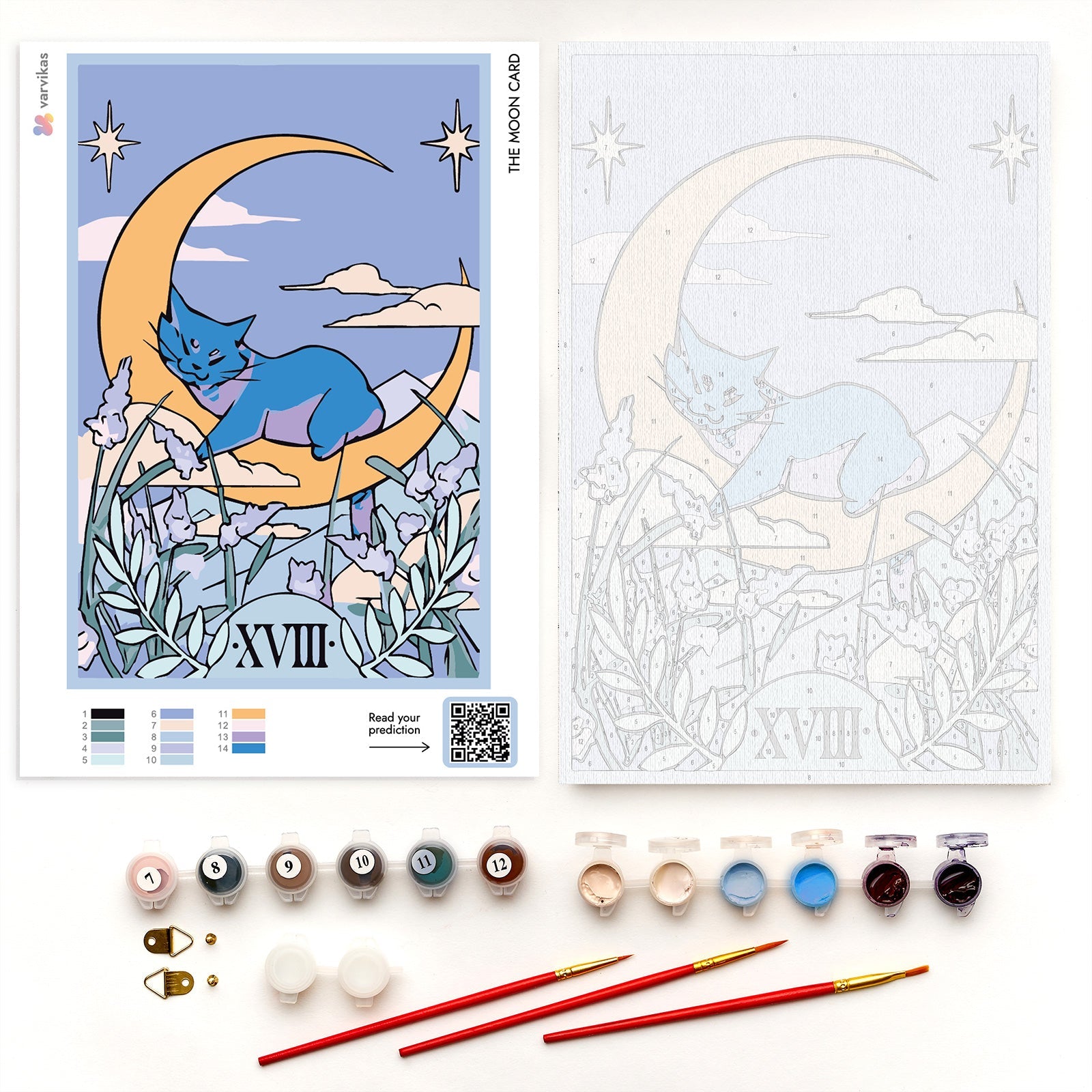 Painting by numbers - MC1148e - Tarot Card – Painting by numbers | Varvikas.Shop