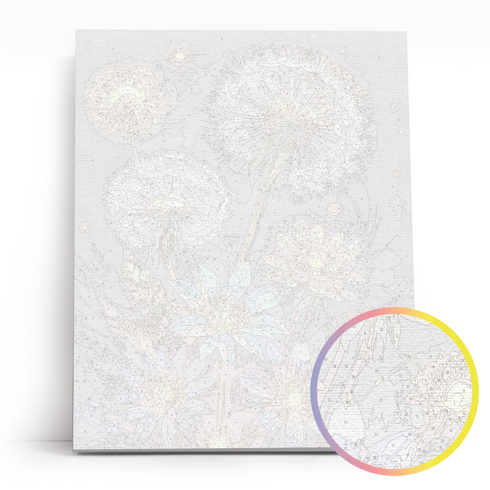 Painting by numbers - MG2533e - Constellation of Petals – Painting by numbers | Varvikas.Shop