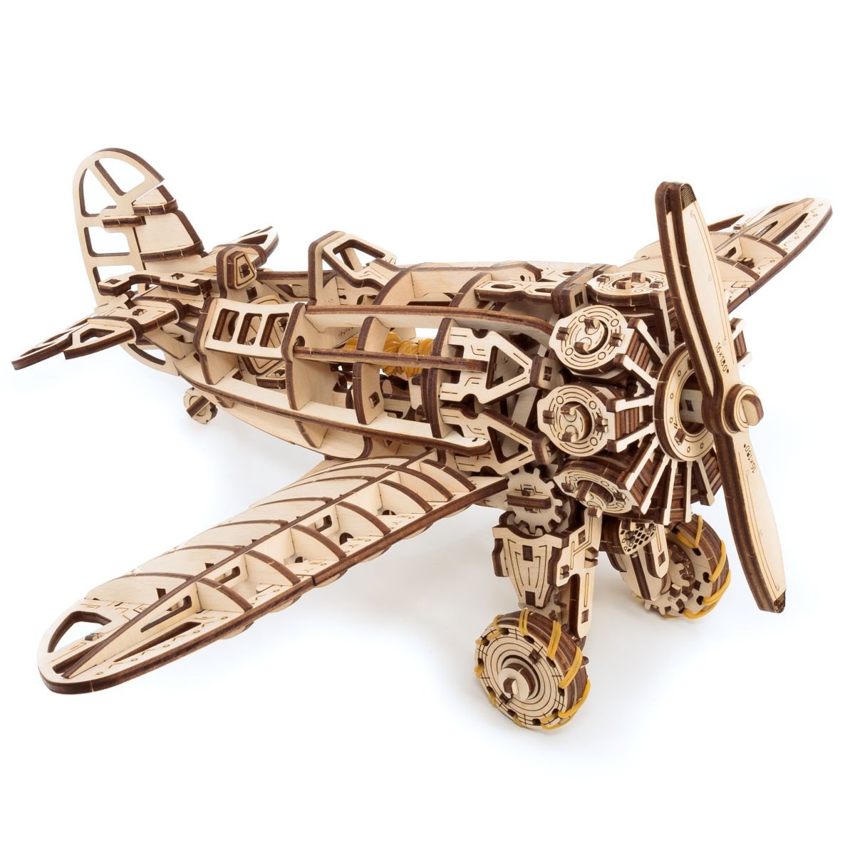 Wooden constructor - BEW005e - Airplane – Wooden constructors | Varvikas.Shop