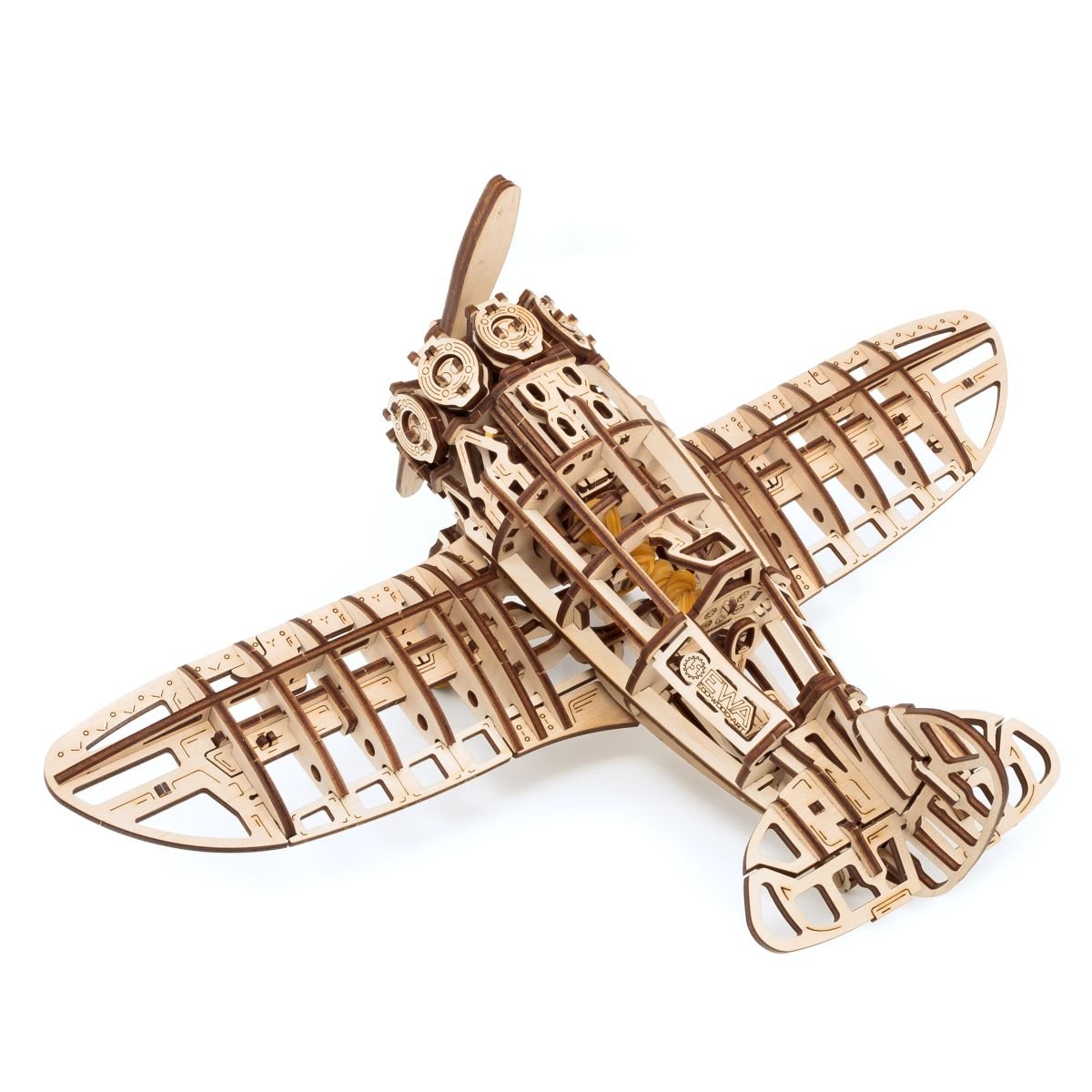 Wooden constructor - BEW005e - Airplane – Wooden constructors | Varvikas.Shop