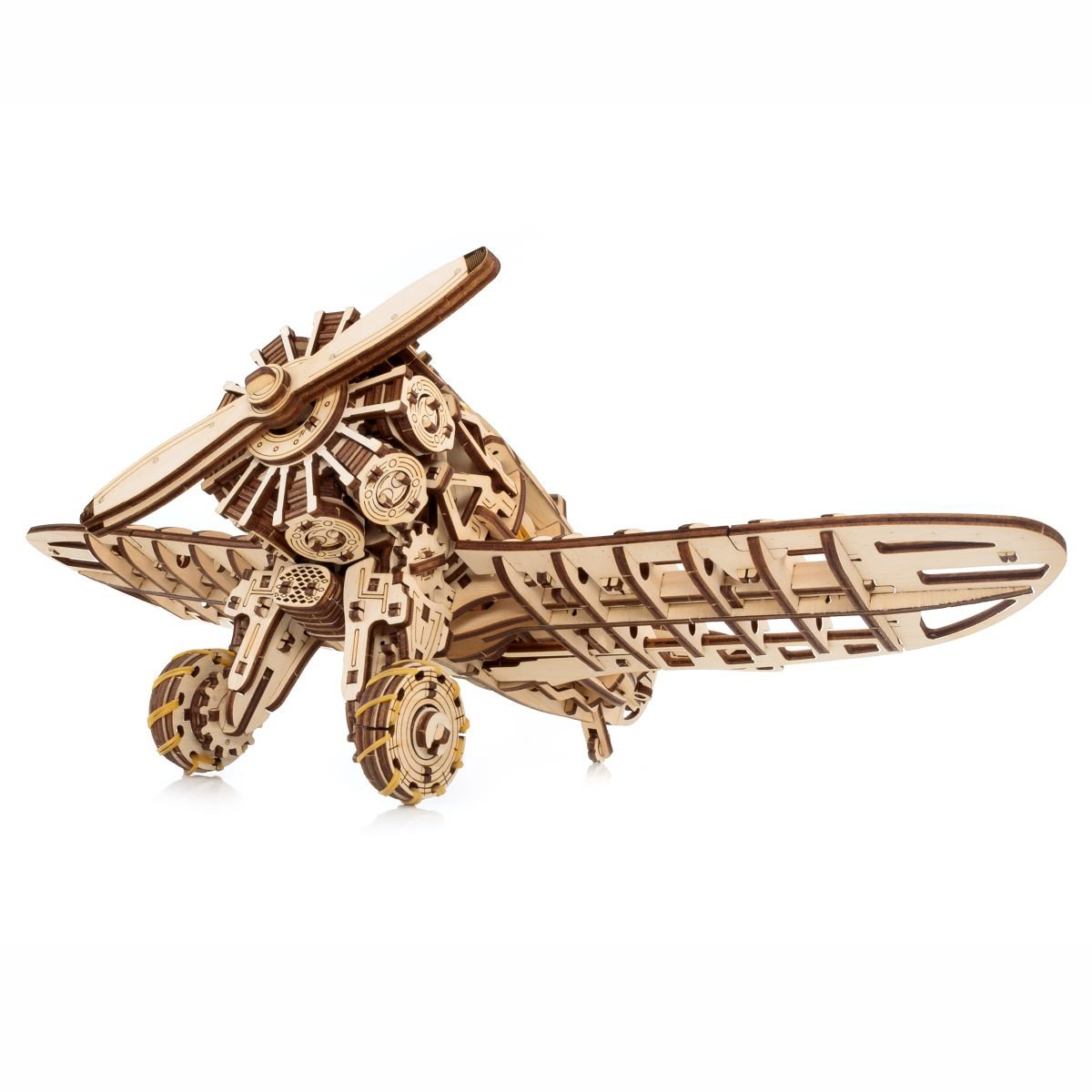 Wooden constructor - BEW005e - Airplane – Wooden constructors | Varvikas.Shop