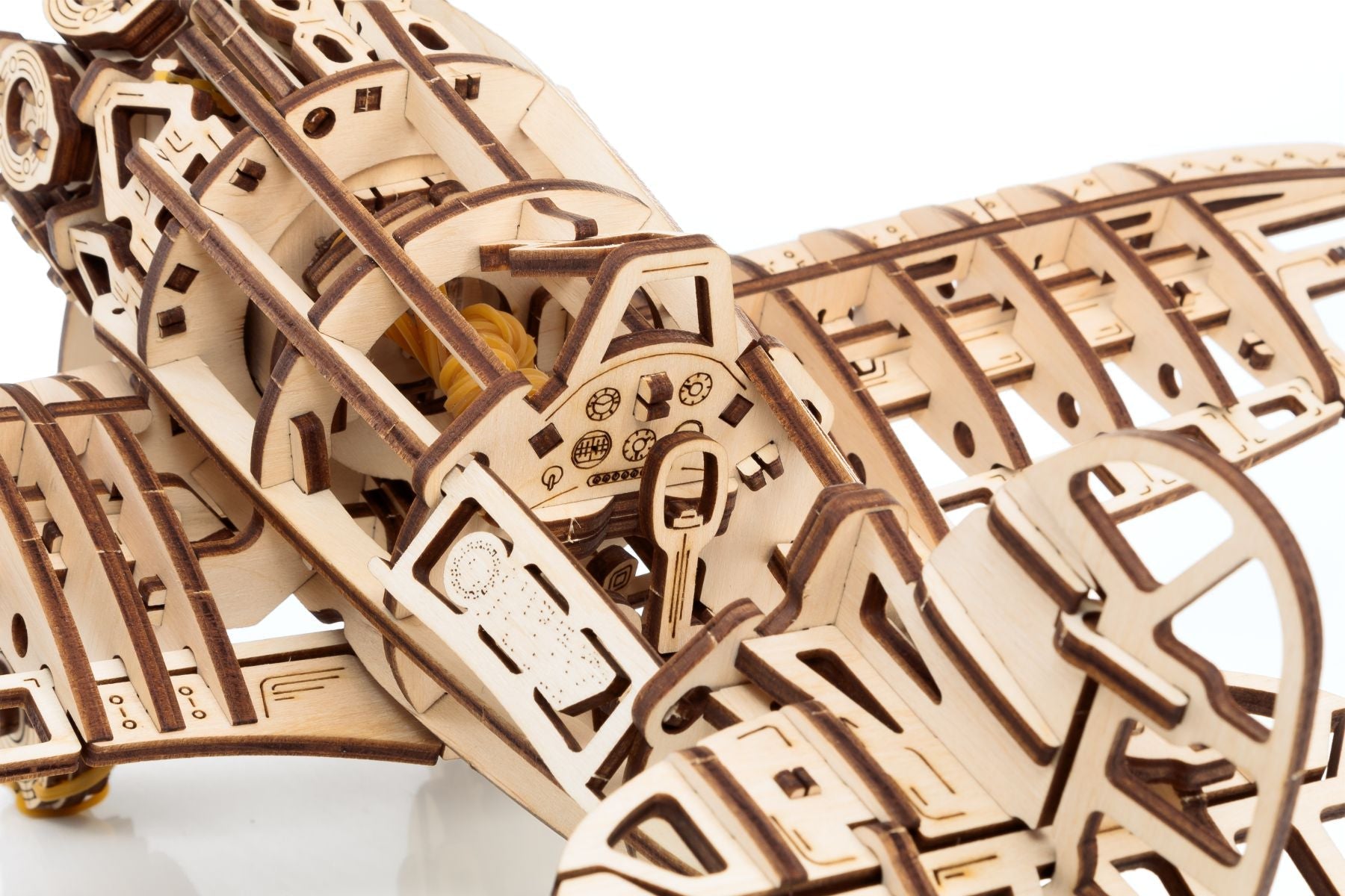 Wooden constructor - BEW005e - Airplane – Wooden constructors | Varvikas.Shop