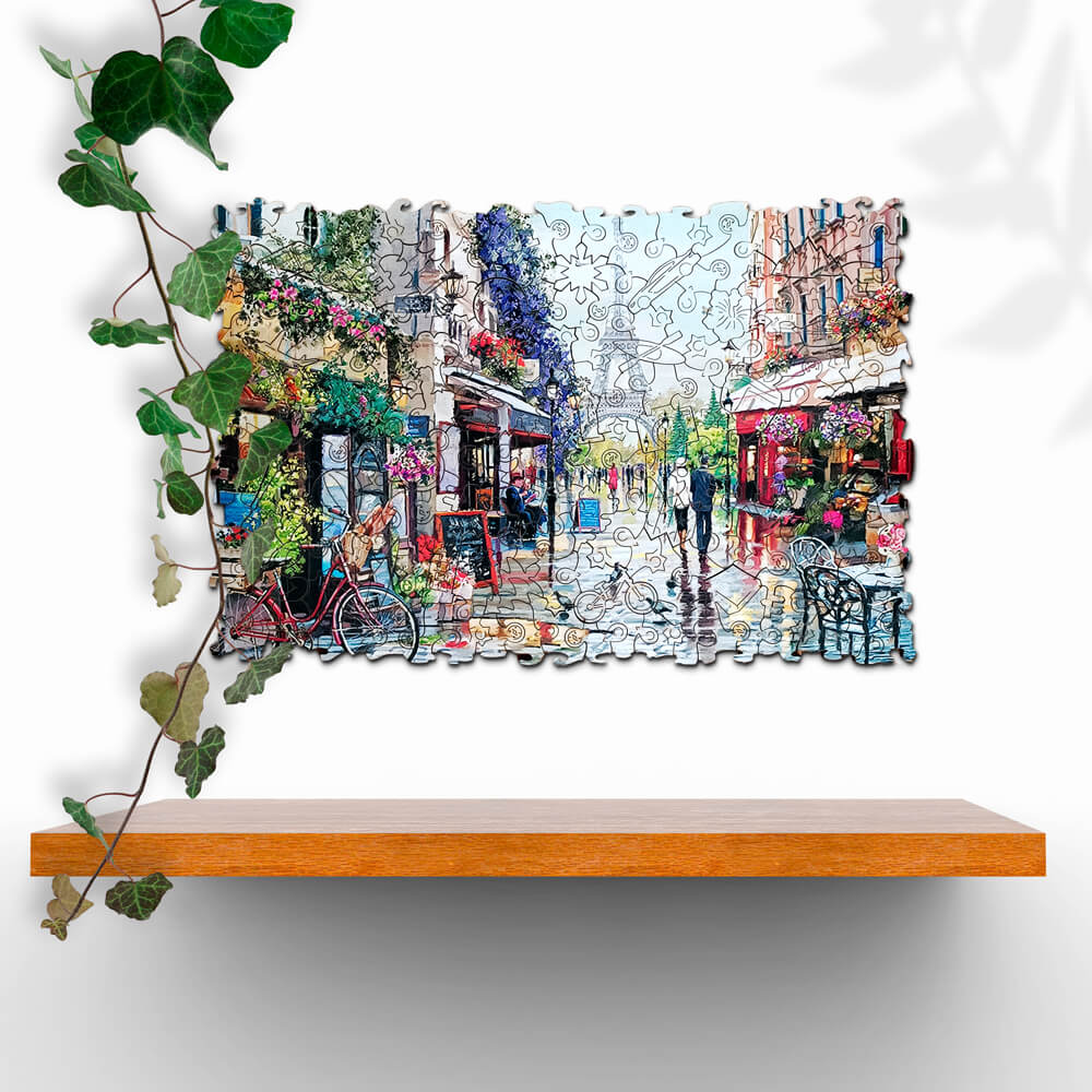 Wooden Jigsaw Puzzle 170 pcs | Vive la France (PW013e) – Wooden puzzles | Varvikas.Shop