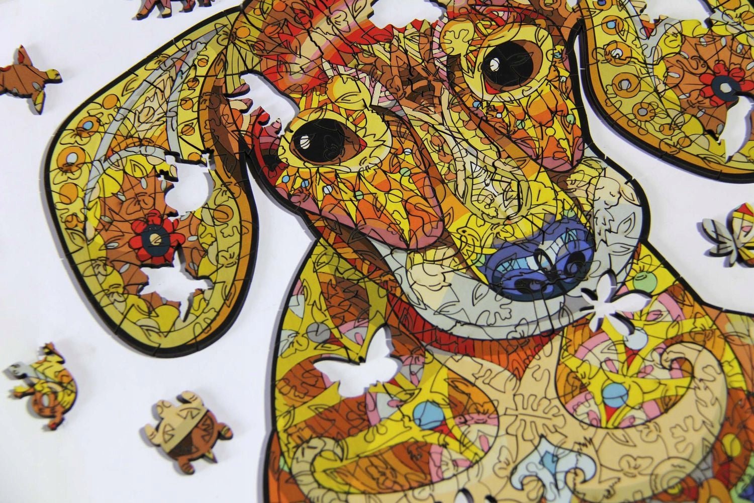 Wooden Jigsaw Puzzle 290 pcs | True Friend (PW006e) – Wooden puzzles | Varvikas.Shop