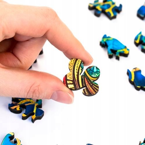 Wooden Jigsaw Puzzle 300 pcs | Big Turtle (PW021e) – Wooden puzzles | Varvikas.Shop