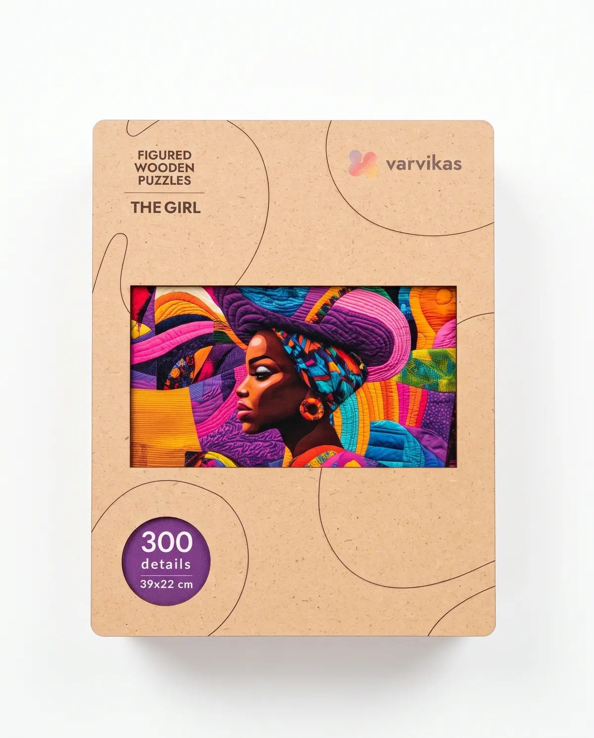 Wooden Jigsaw Puzzle 300 pcs, The Girl (PW059e) – Wooden puzzles | Varvikas