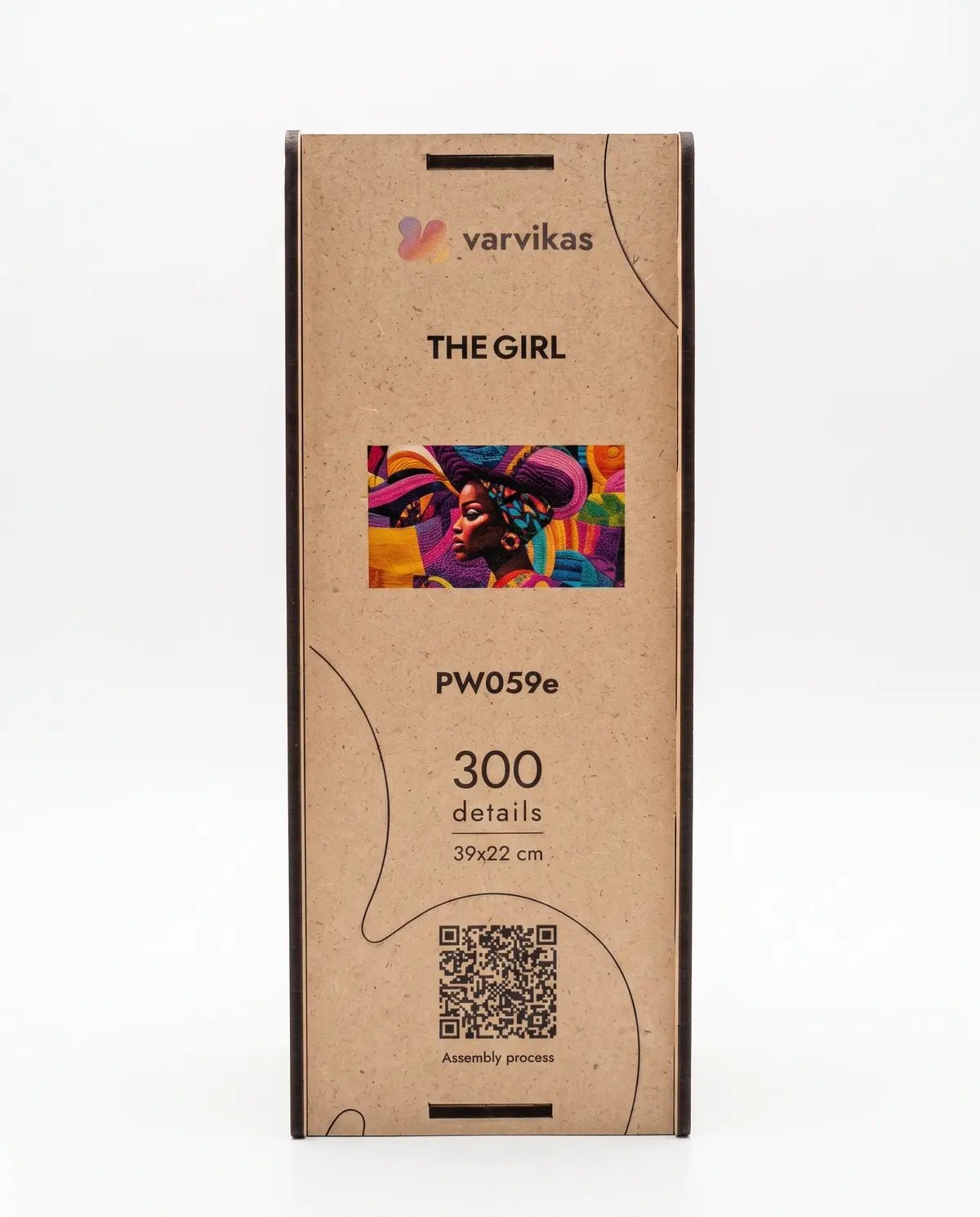Wooden Jigsaw Puzzle 300 pcs, The Girl (PW059e) – Wooden puzzles | Varvikas