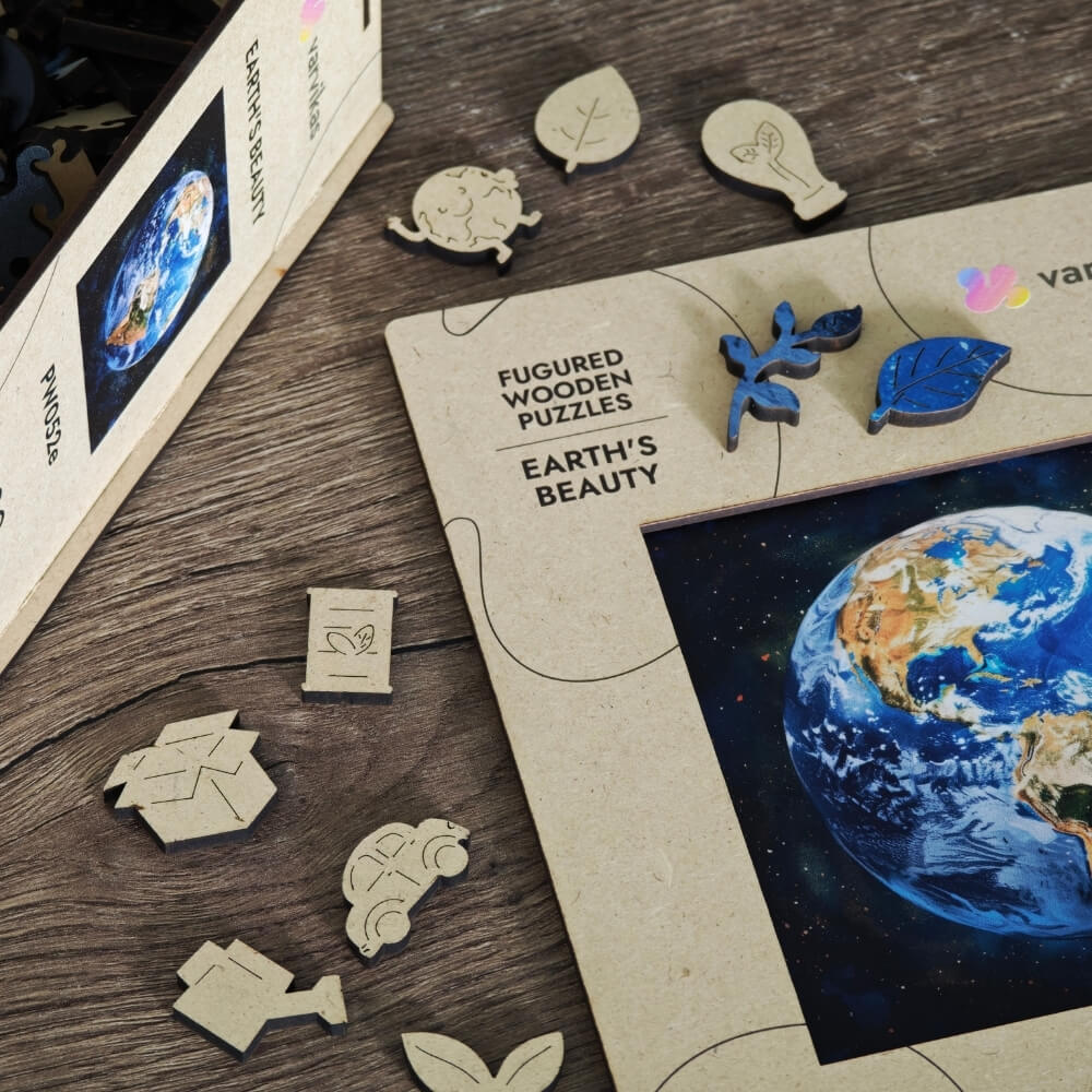 Wooden Jigsaw Puzzle 500 pcs | Earth's Beauty (PW052e) – Wooden puzzles | Varvikas.Shop