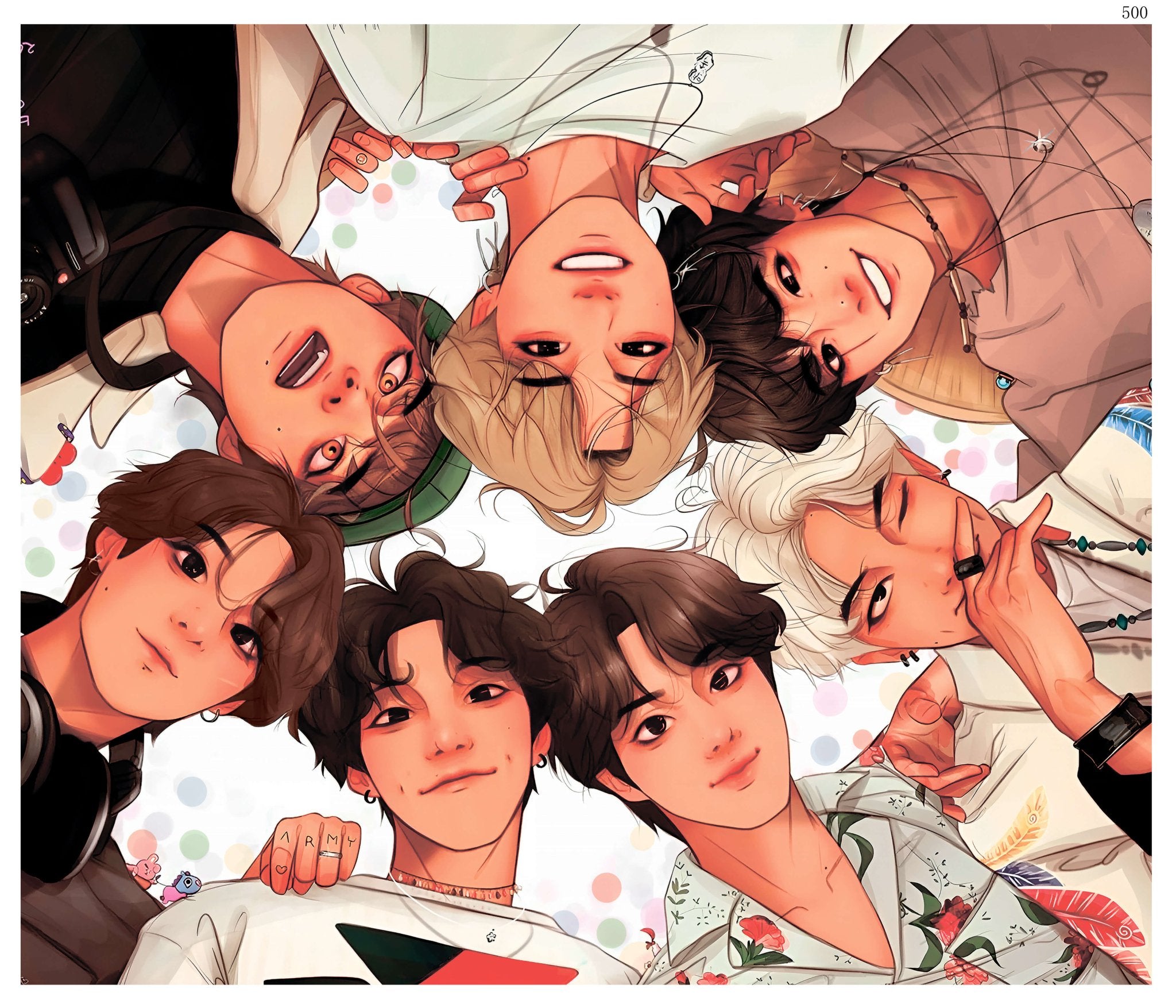 Wooden Jigsaw Puzzle 500 pcs | K - pop Idols (PW034e) – Wooden puzzles | Varvikas.Shop