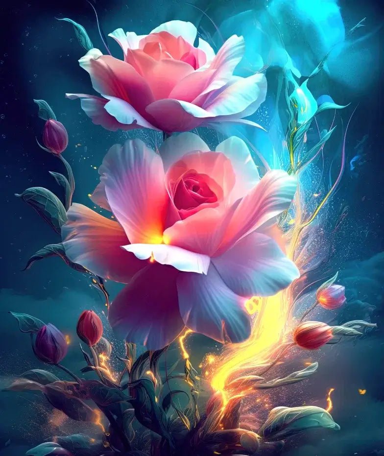 Wooden Jigsaw Puzzle 500 pcs | Roses (PW028e) – Wooden puzzles | Varvikas.Shop