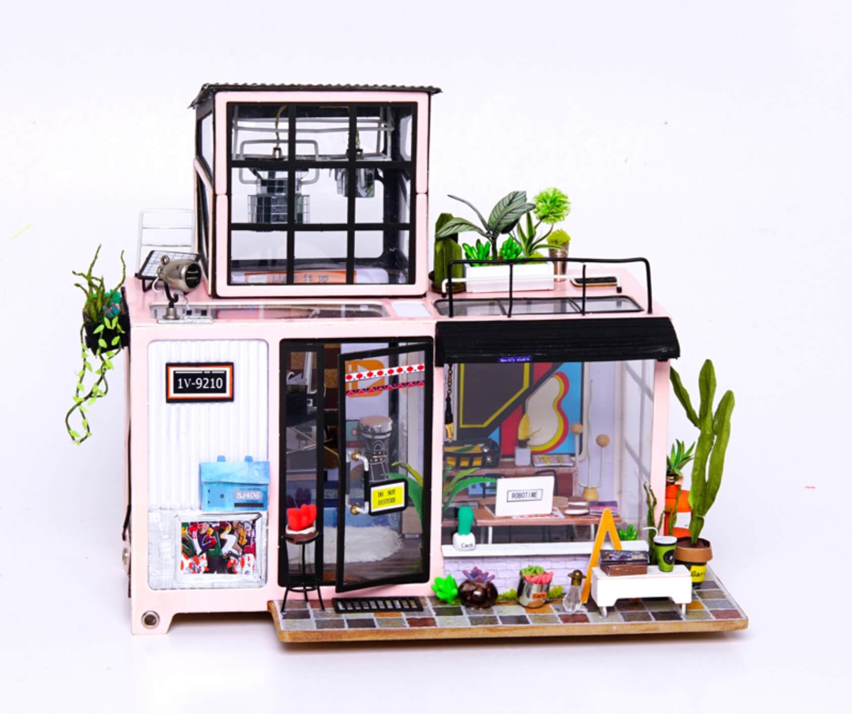 DIY Miniature House Kit (RoomBox) | Kevin's Studio (RB011e) – Roombox | Varvikas.Shop